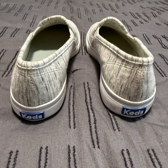 Keds Shoes Women’s Size 8 Softerra Slip On Cream Marled Comfort Casual Shoes - Picture 8 of 12